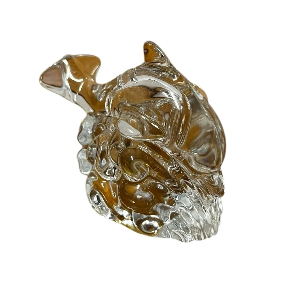 Vintage Lenox Crystal Dolphin Shaker Small Single Dolphin Figurine